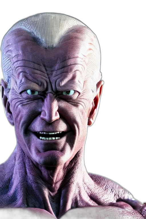 face, 3d render, concept art, comic book art transparent PNG cut-out