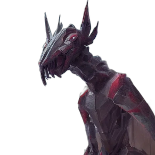 dragon, creature, mask, animal transparent PNG cut-out