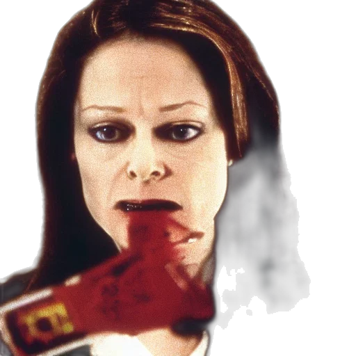 face, photorealistic, fire, film, still, silence, lambs transparent PNG cut-out