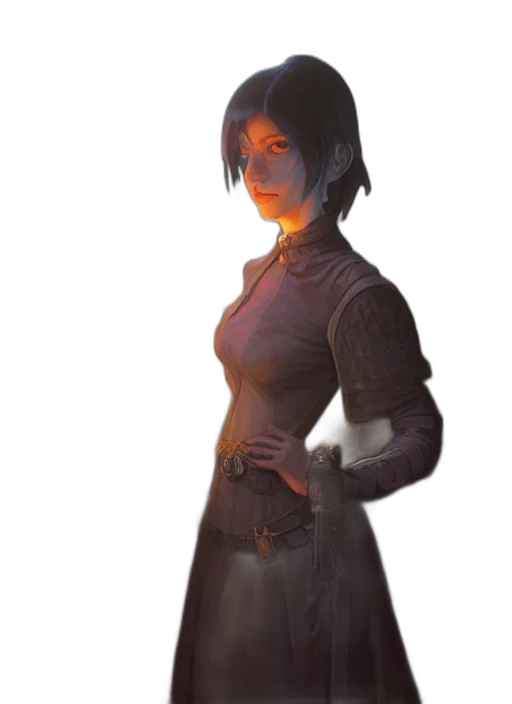 dress, staff, face, mask transparent PNG cut-out