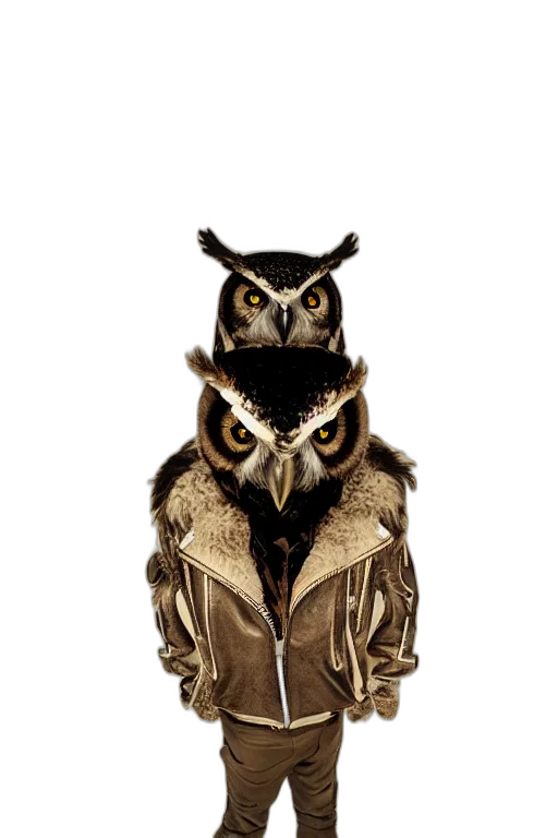 jacket, mask, animal, jewelry transparent PNG cut-out