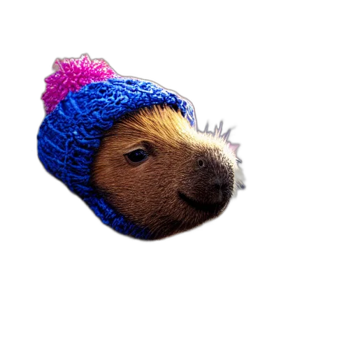 hat, animal, creature, hair transparent PNG cut-out