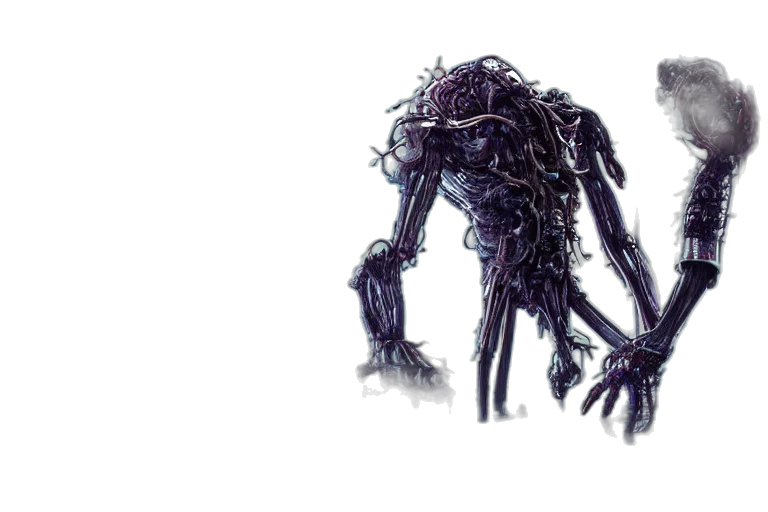 robot, creature, animal, mask, concept art, 3d render, pixel art, cyberpunk transparent PNG cut-out