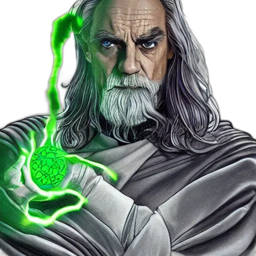 staff, comic book art, fantasy art, concept art transparent PNG cut-out