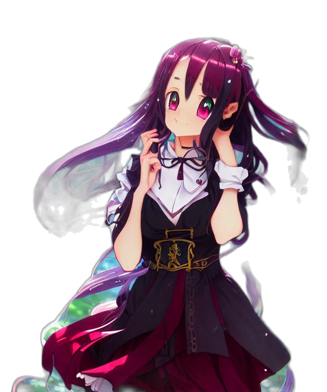 dress, staff, crown, weapon, anime, pixel art, fantasy art, concept art transparent PNG cut-out