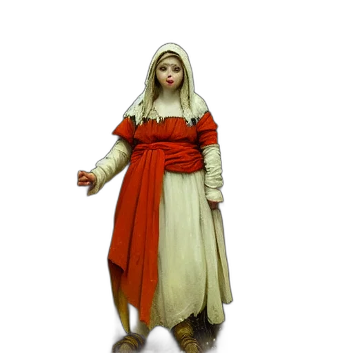 dress, staff, sword, concept art transparent PNG cut-out