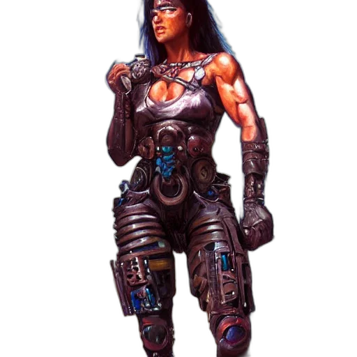 robot, staff, weapon, concept art transparent PNG cut-out
