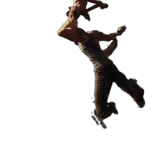 staff, shoes, weapon, 3d render transparent PNG cut-out