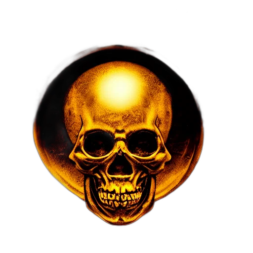 jewelry, staff, mask, 3d render, photorealistic, concept art, fantasy art, golden transparent PNG cut-out