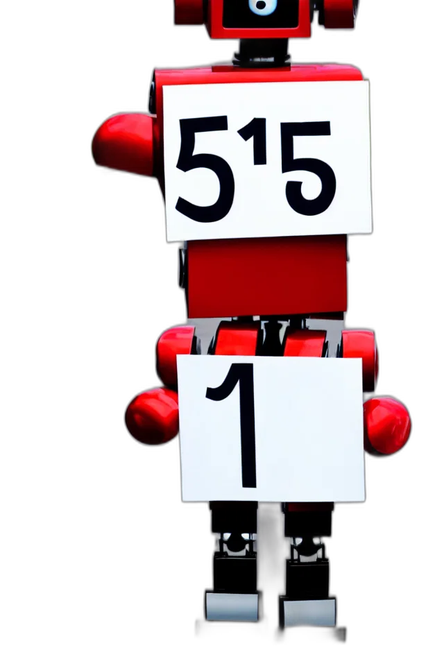 robot, 3d render, cute, anthropomorphic transparent PNG cut-out