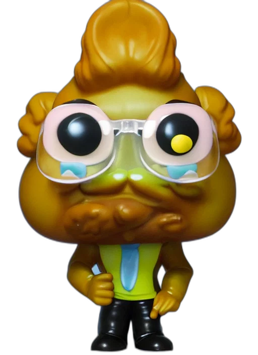 staff, mask, face, concept art, 3d render, cartoon, funko, pop transparent PNG cut-out