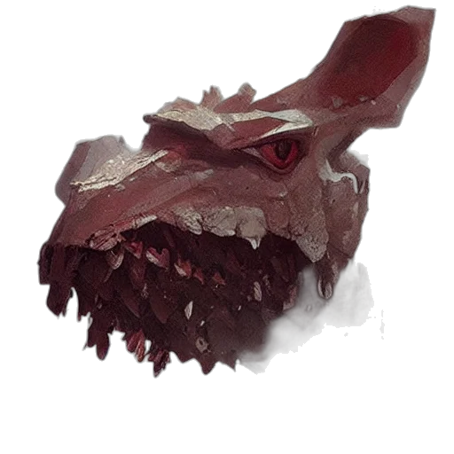 dragon, creature, mask, face transparent PNG cut-out