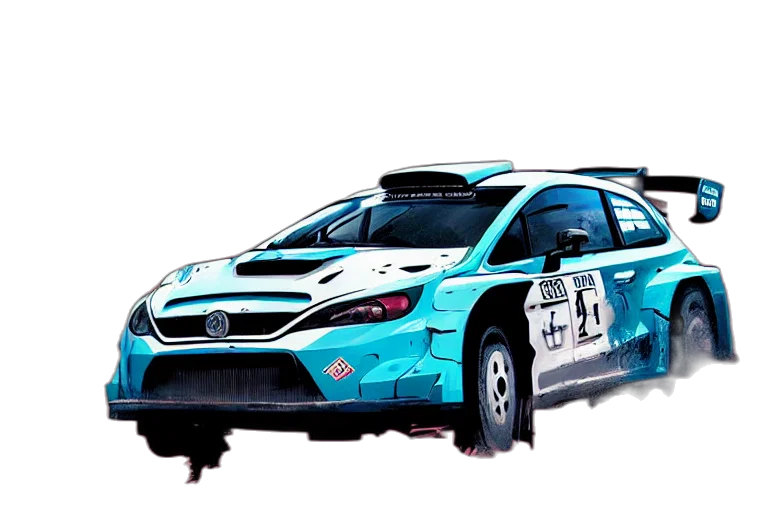 car, concept art, wrc, rally transparent PNG cut-out
