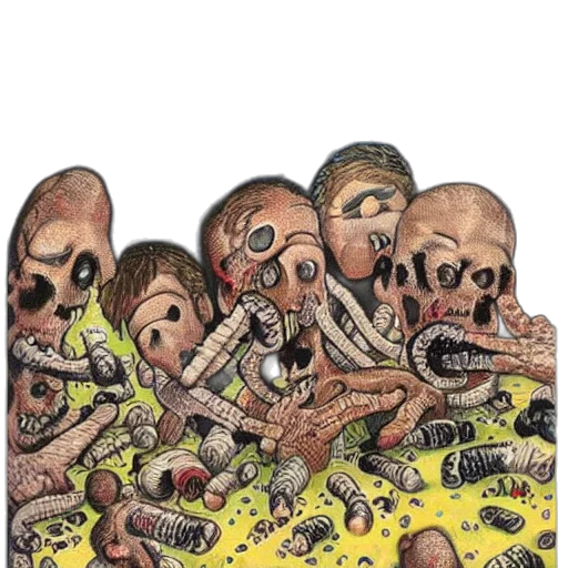 mask, creature, concept art, comic book art, outer space, pube, apocolypse transparent PNG cut-out
