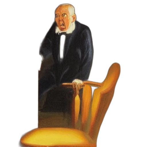 furniture, face, staff, jacket transparent PNG cut-out