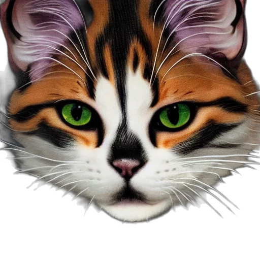 animal, creature, face, staff, photorealistic, oil painting, fantasy art, watercolor transparent PNG cut-out