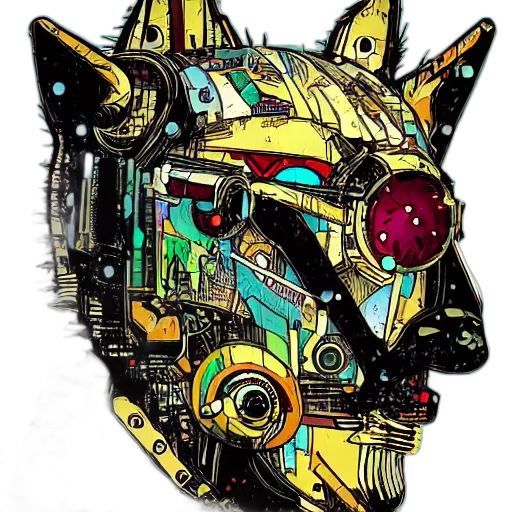 mask, robot, animal, face transparent PNG cut-out