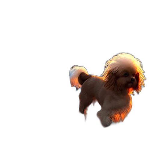 creature, animal, staff, hair, pixel art, concept art, 3d render, fantasy art transparent PNG cut-out