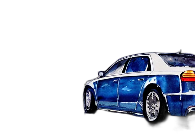 car, photorealistic, concept art, 3d render transparent PNG cut-out