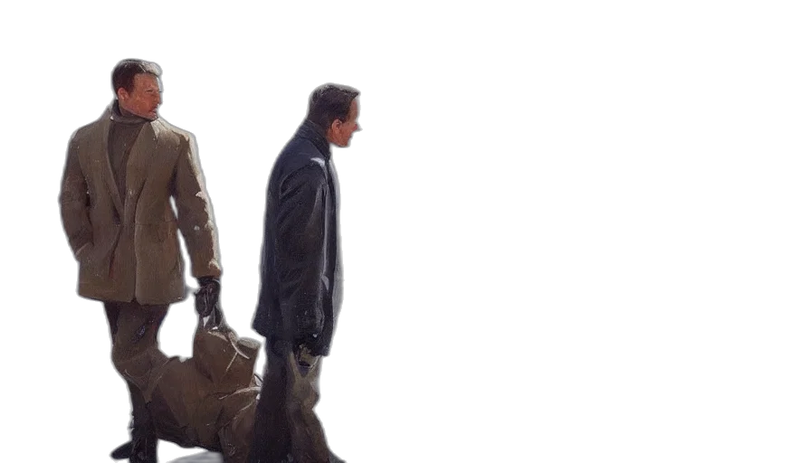 jacket, robot, concept art, 3d render transparent PNG cut-out