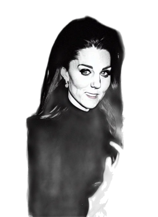 dress, hair, face, staff transparent PNG cut-out