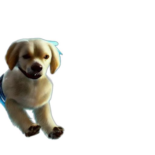 animal, staff, creature, 3d render transparent PNG cut-out