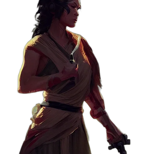 weapon, sword, staff, dress transparent PNG cut-out