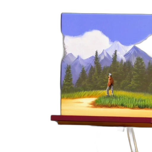 oil painting, photorealistic, concept art, watercolor transparent PNG cut-out