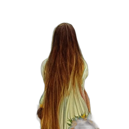 hair, dress, staff, jacket, oil painting, 3d render, photorealistic, watercolor transparent PNG cut-out