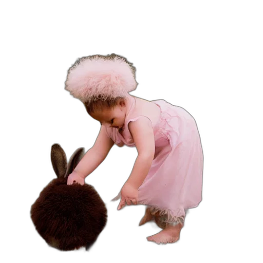 hat, dress, animal, creature transparent PNG cut-out