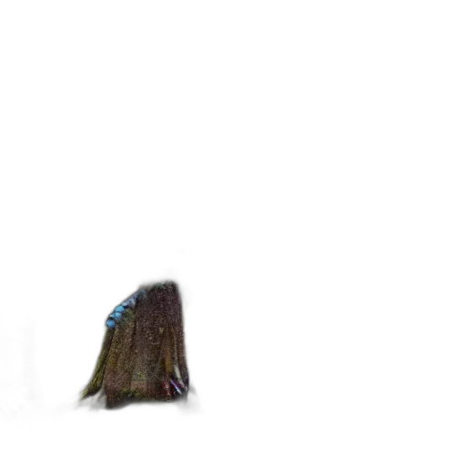 hair, hat, creature, crown, 3d render, concept art, pixel art, photorealistic transparent PNG cut-out