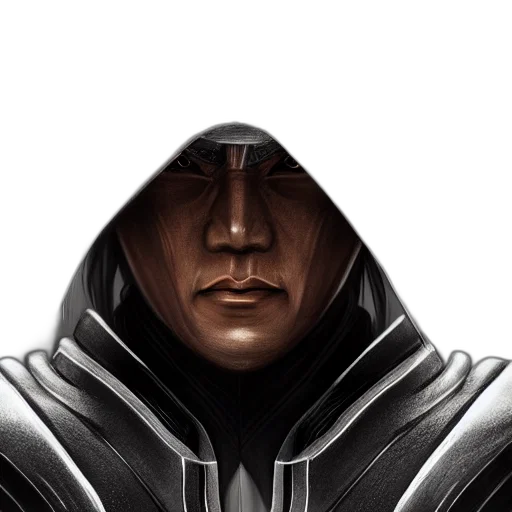 face, mask, comic book art, concept art transparent PNG cut-out