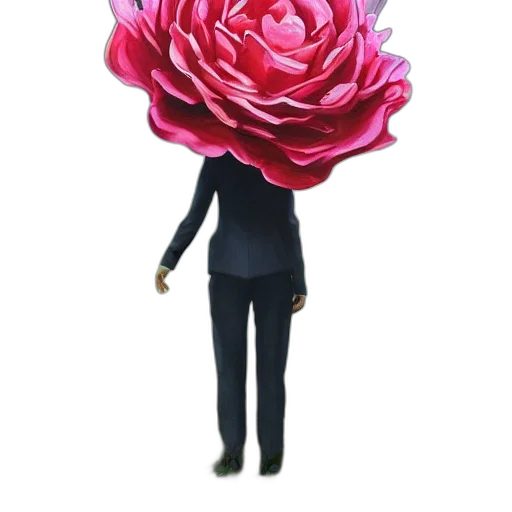 flower, staff, crown, hat transparent PNG cut-out