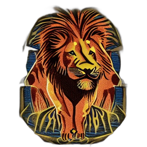crown, jacket, staff, jewelry, fantasy art, concept art, jobruihwf, lion transparent PNG cut-out