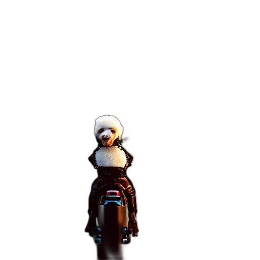 jacket, dress, staff, robot transparent PNG cut-out