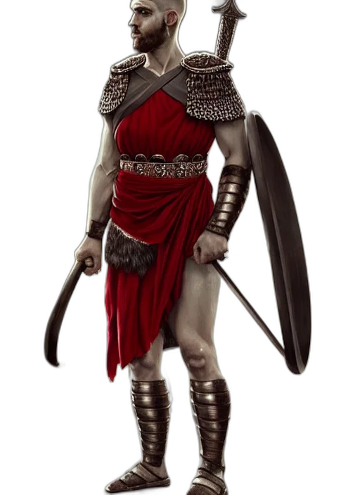 sword, staff, fantasy art, concept art, 3d render, comic book art, red, elegant transparent PNG cut-out