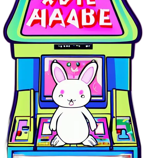 vaporwave, pixel art, concept art, cartoon, neon lights, pastel, small, cute transparent PNG cut-out