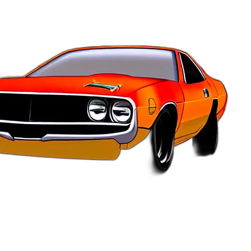 car, photorealistic, 3d render, concept art transparent PNG cut-out
