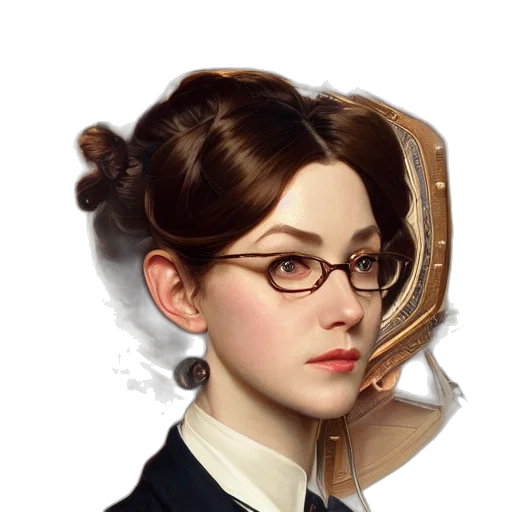 face, staff, crown, hair, photorealistic, concept art, fantasy art, oil painting transparent PNG cut-out