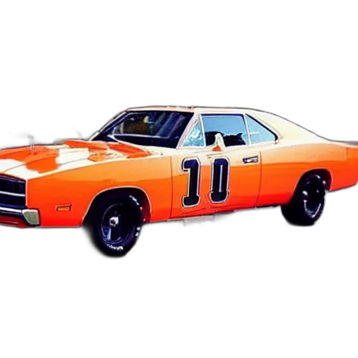 car, photorealistic, concept art, general, lee, his, charger transparent PNG cut-out