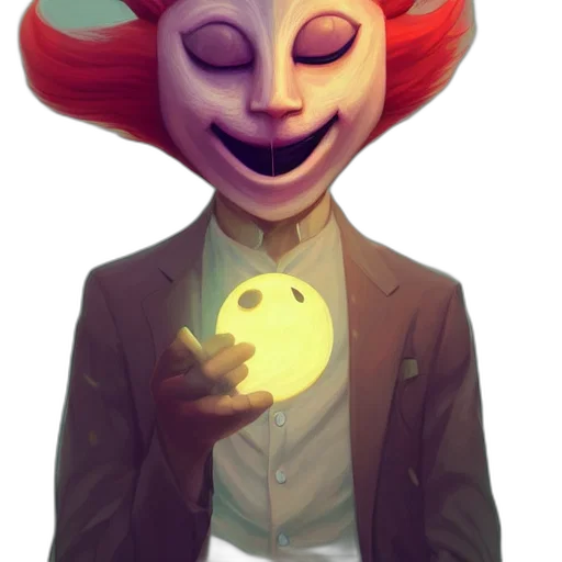 mask, face, staff, hat, concept art, pixel art, 3d render, fantasy art transparent PNG cut-out