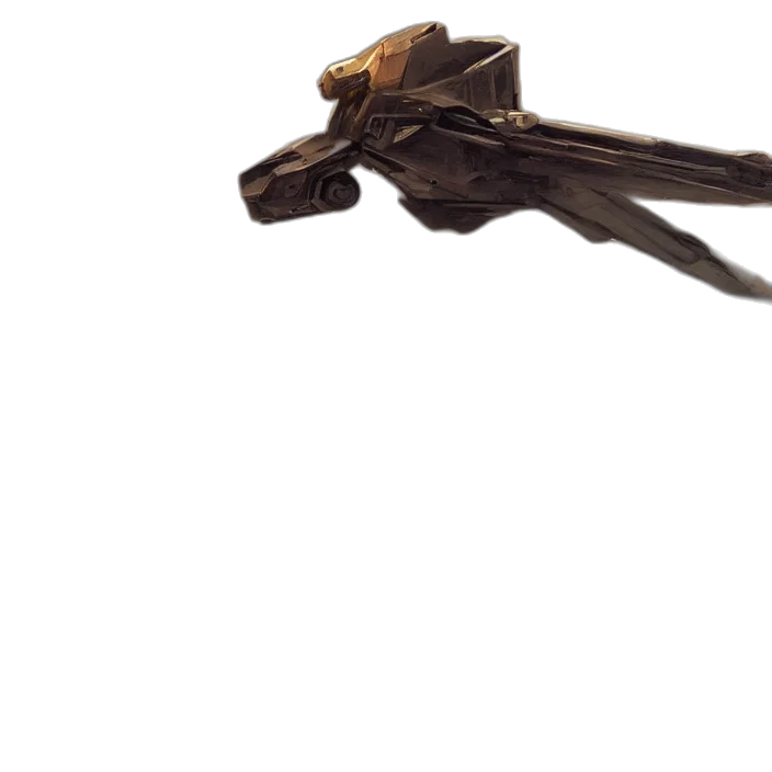 dragon, animal, staff, creature transparent PNG cut-out