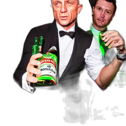 bottle, jacket, photorealistic, epic transparent PNG cut-out