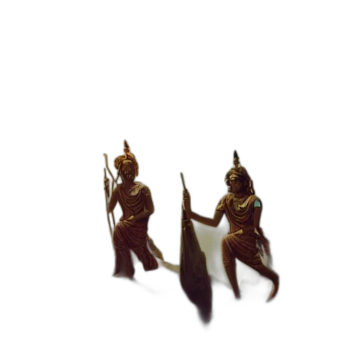 staff, jewelry, weapon, mask transparent PNG cut-out