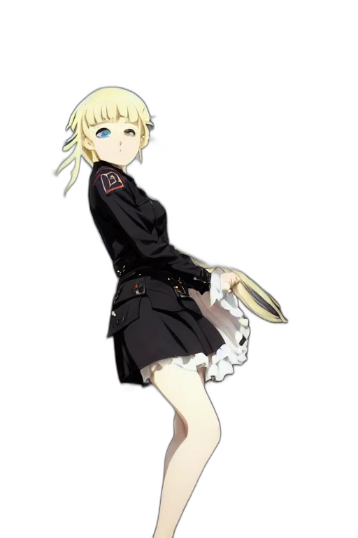 dress, staff, weapon, jacket transparent PNG cut-out