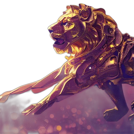 animal, concept art, fantasy art, 3d render transparent PNG cut-out