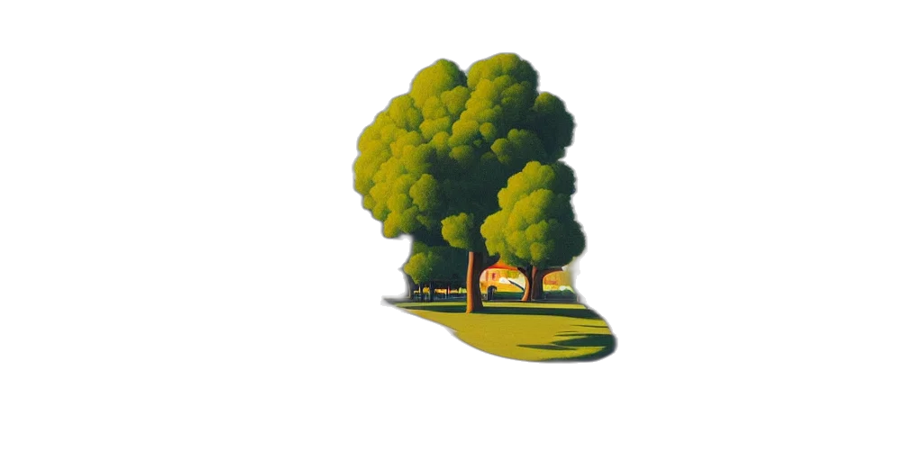 tree, car, crown, furniture transparent PNG cut-out