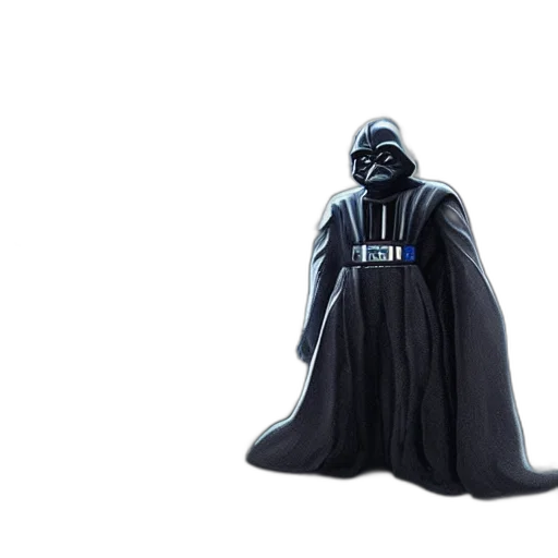 jacket, 3d render, concept art, screenshot, yoda, dressed, darth, vader transparent PNG cut-out