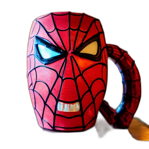 mask, 3d render, comic book art, photorealistic transparent PNG cut-out