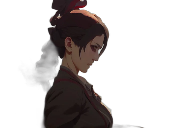 staff, crown, face, dress, concept art, anime, pixel art, fantasy art transparent PNG cut-out